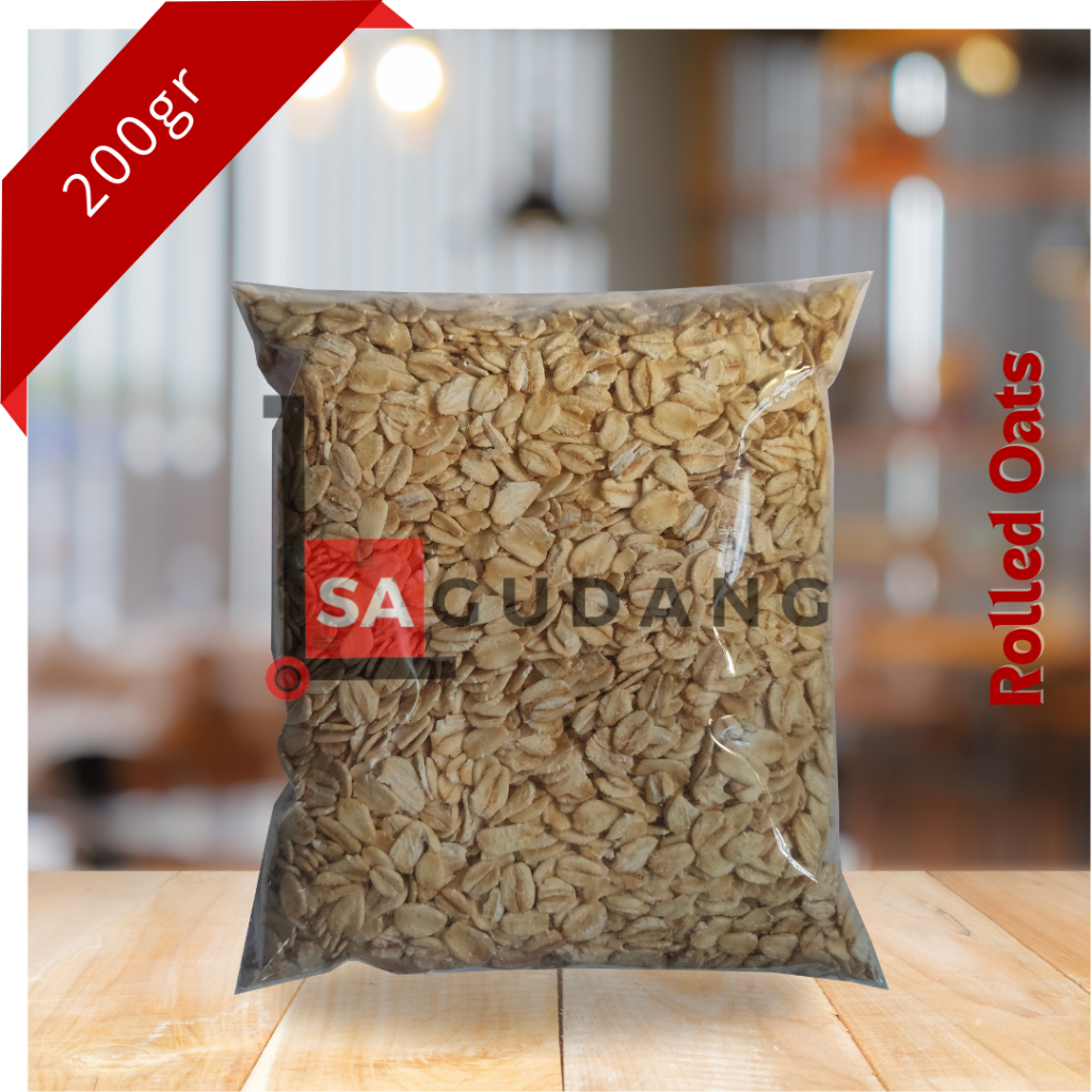 

Rolled Oat Oats Kemasan 200gr