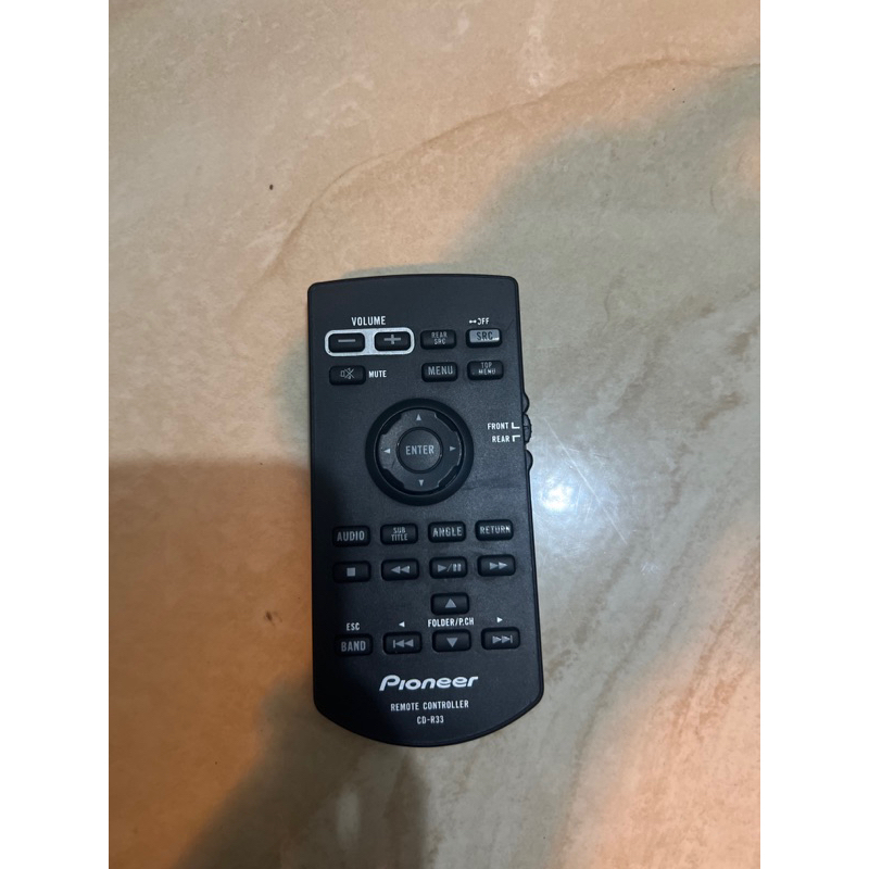 REMOTE REMOT DVD PIONEER DVH CD-R33 TAPE MOBIL ORIGINAL ASLI