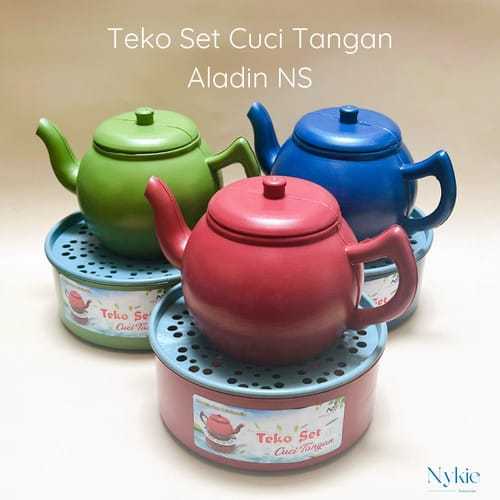Kobokan cuci tangan Teko cuci tangan tamu / tempat cuci tangan praktis / ceret cuci tangan