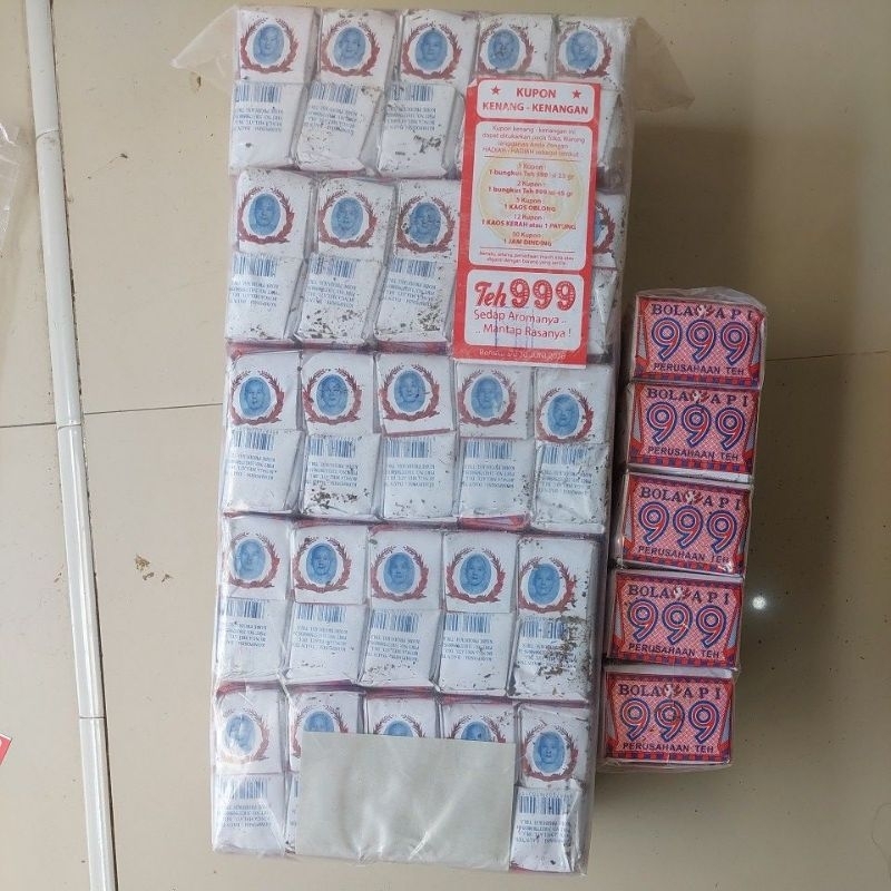 

Teh tubruk 99 (kecil)32 gr 1 ball isi 100 pcs/10 pak