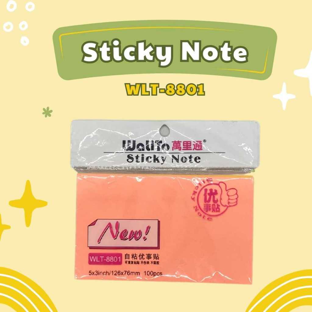 

Sticky Note Memo Tempel Polos WLT-8801