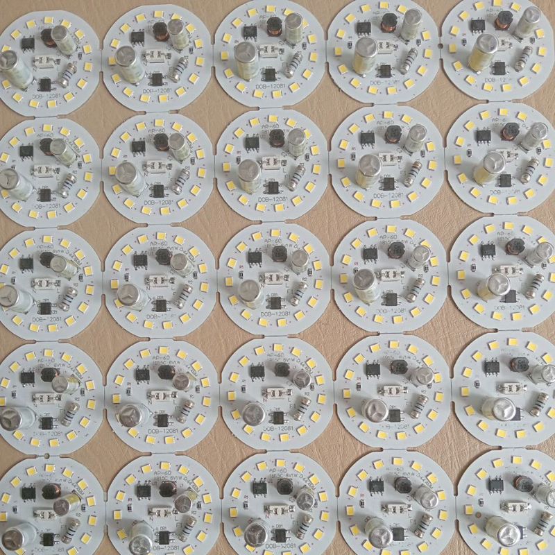 PCB lampu LED AC 12 Watt diameter 44mm