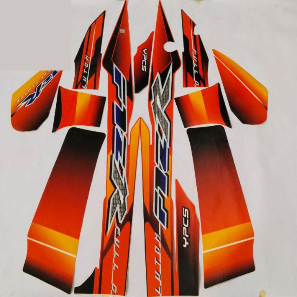 Striping fiz r 2003 hitam orange
