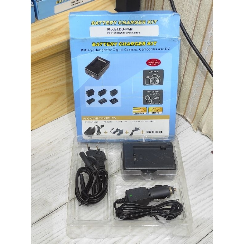 Charger kit PAN buat Baterai Panasonic DMW-BCA7/CGA-S001E