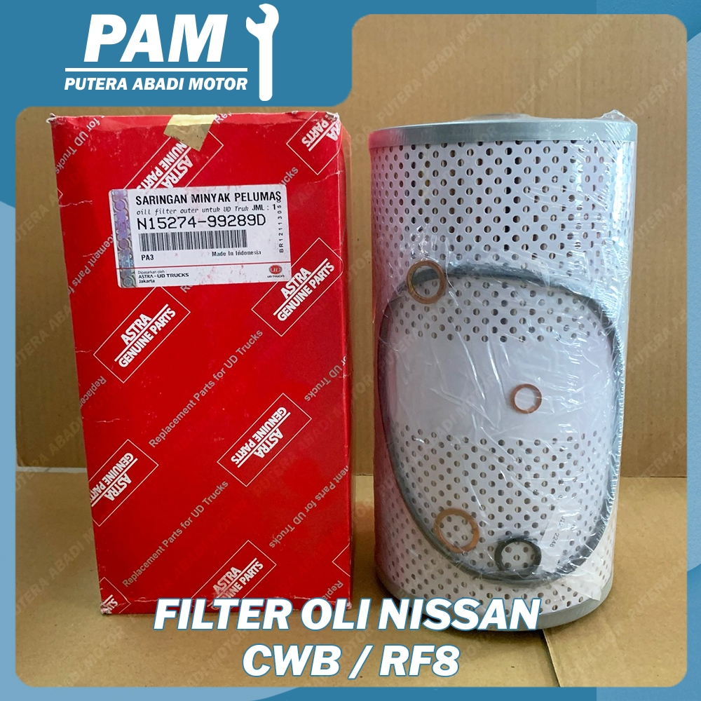 Filter Oli Nissan CWB / RF8 ASLI N15274-99289D Astra Genuine Parts