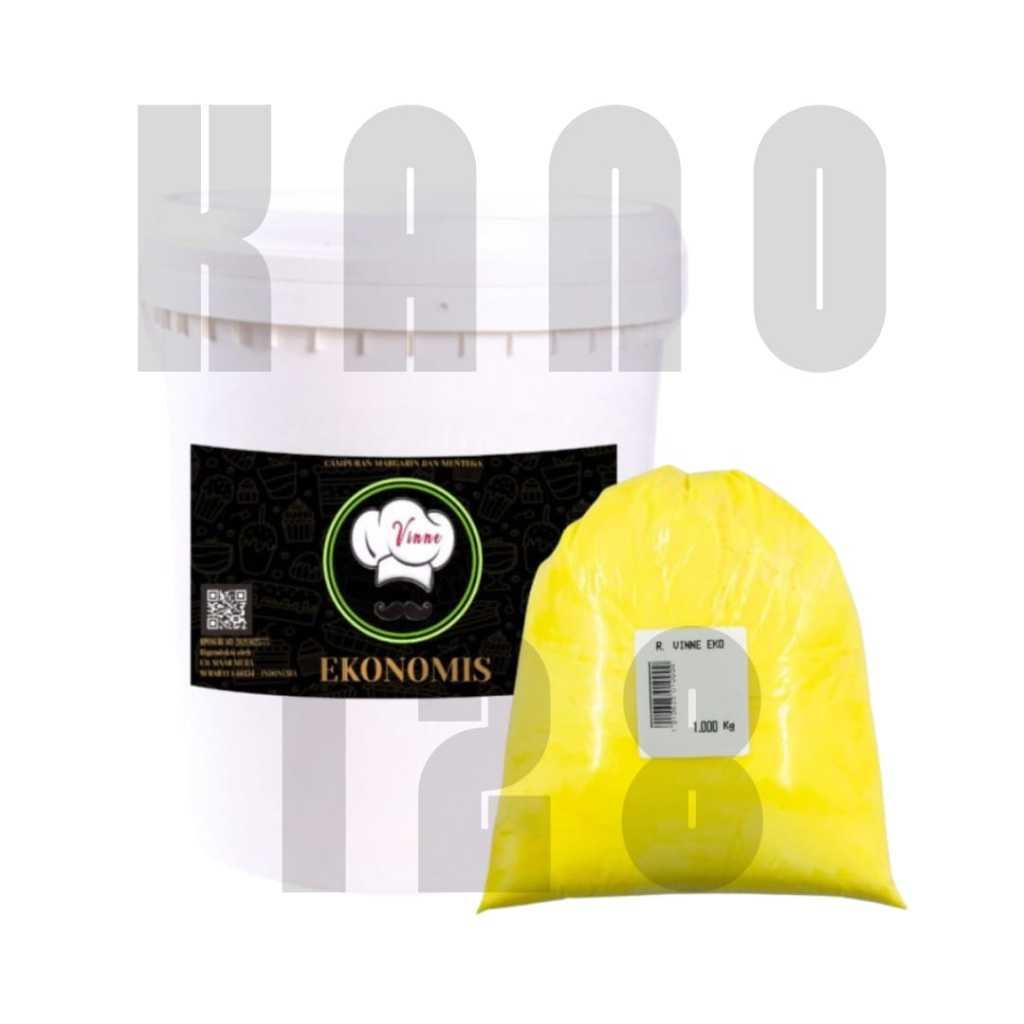 

ROOMBUTTER / BUTTER / MENTEGA VINNE EKONOMIS KEMASAN CURAH 1 KG