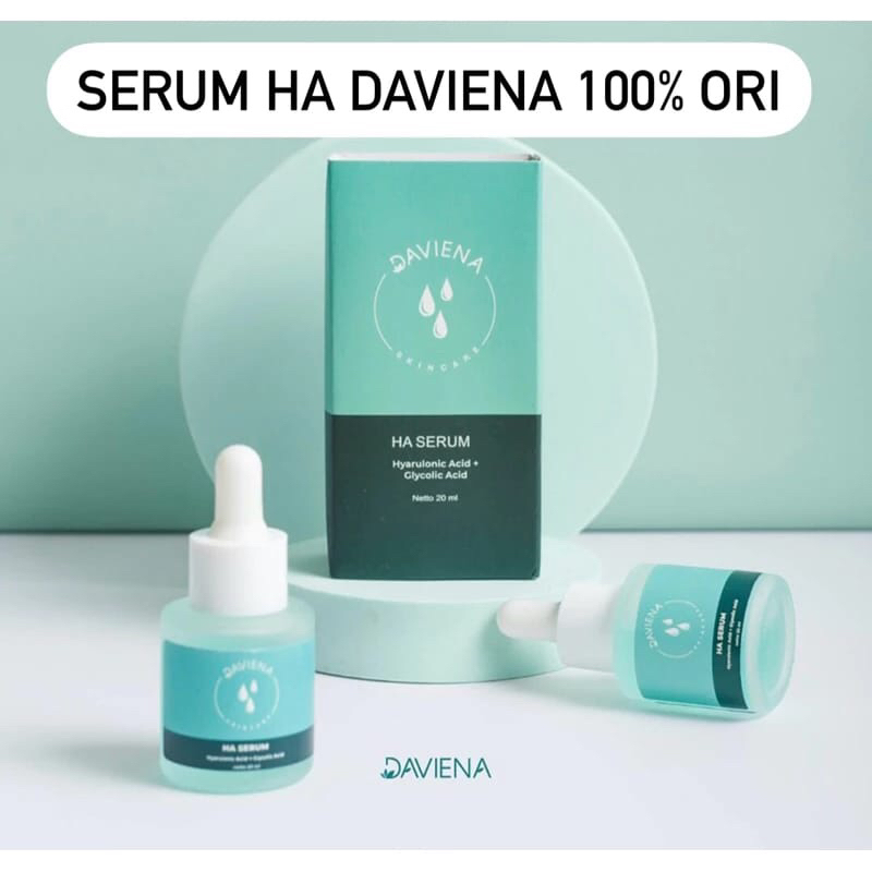 Serum bopeng/serum AHA daviena skincare