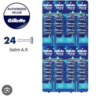 Pisau Cukur Gillette Blue II /Pisau cukur Gillette Kuning