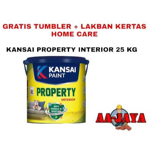 Kansai Property Interior (Putih) / Cat Tembok Interior 25 Kg