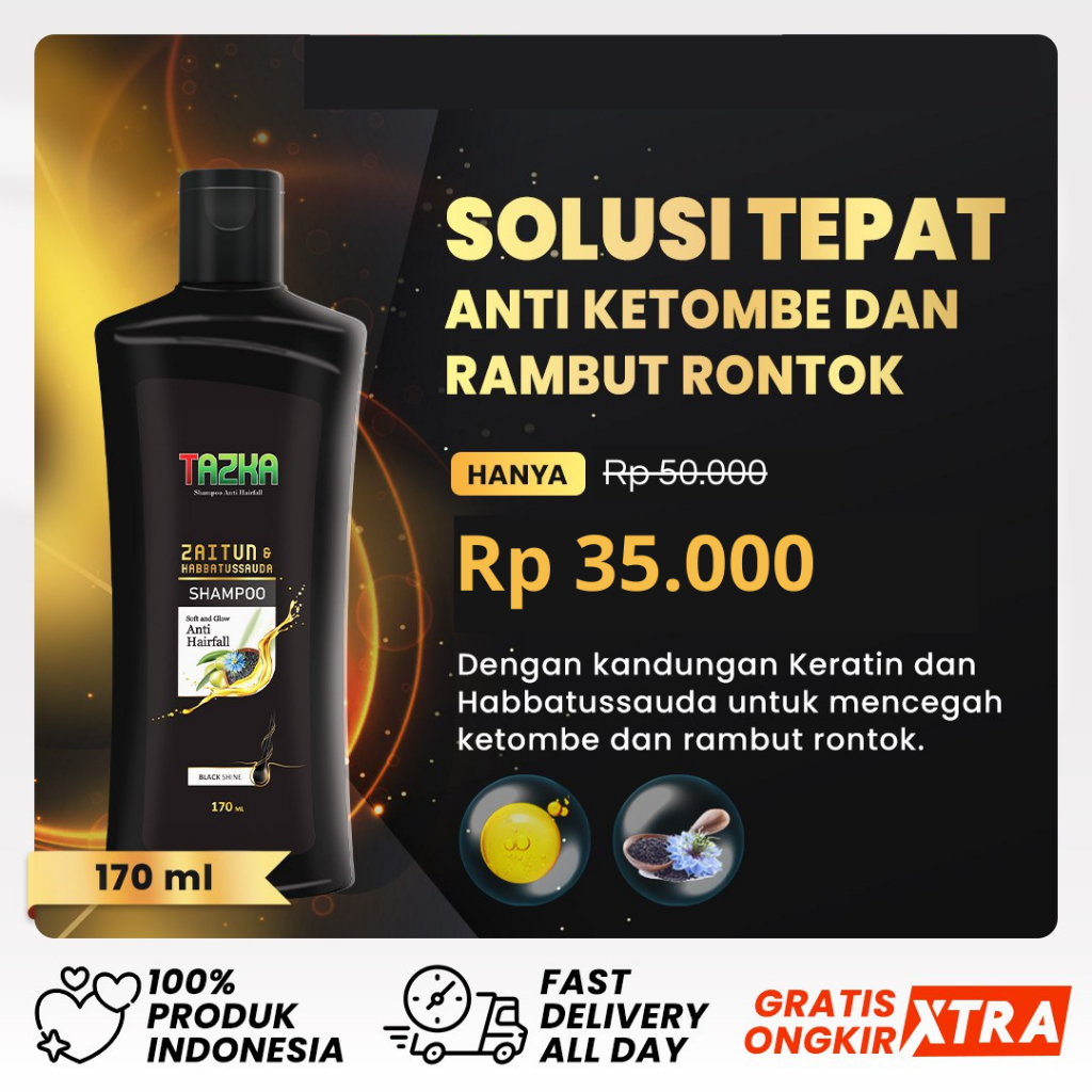 Shampo Penumbuh Rambut Cepat | Shampo Rambut Rontok | Pengendalian Minyak Anti rambut rontok Botak |