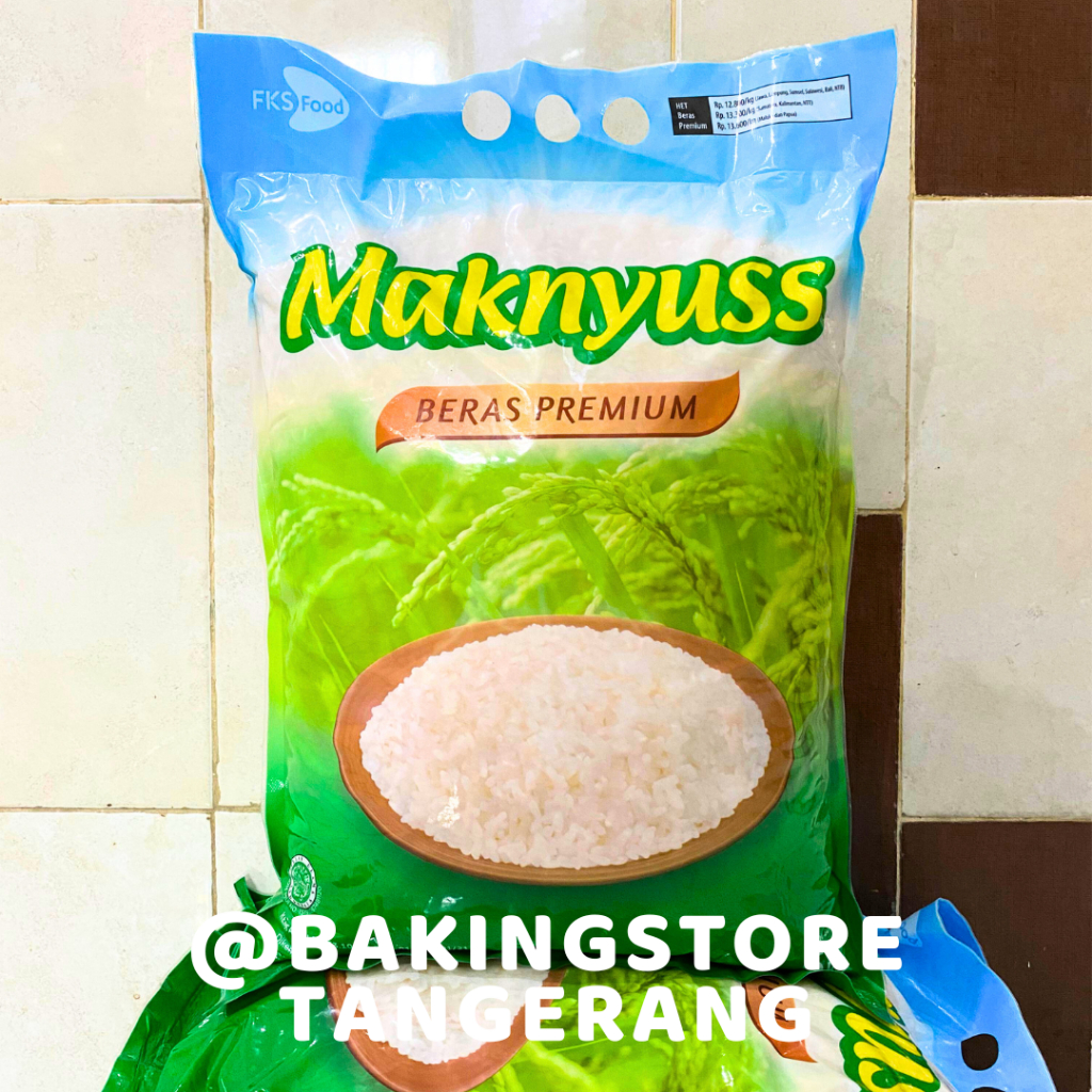 

Maknyuss Beras Premium 5 Kg | Beras 5 Kg Maknyus Halal