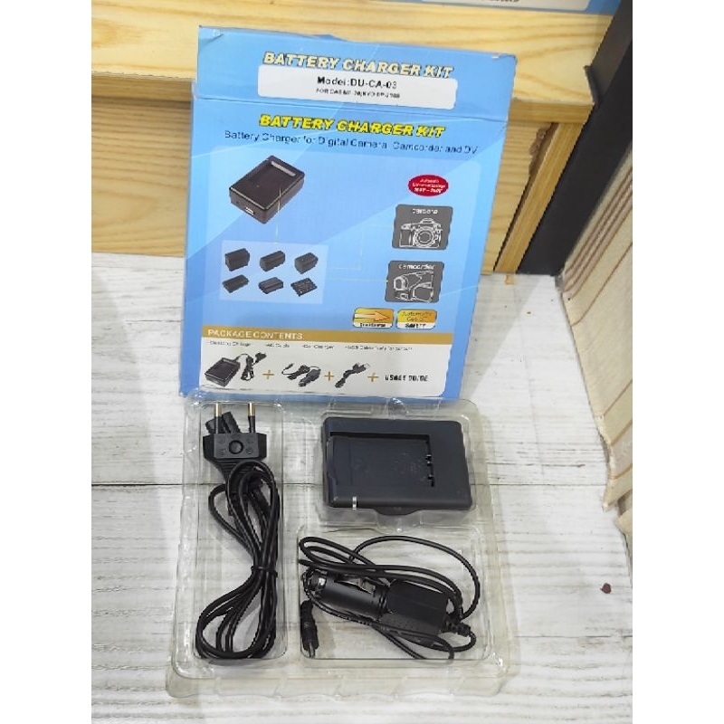 Charger kit CA-03 buat baterai Casio NP-70/Kyo BP-780S