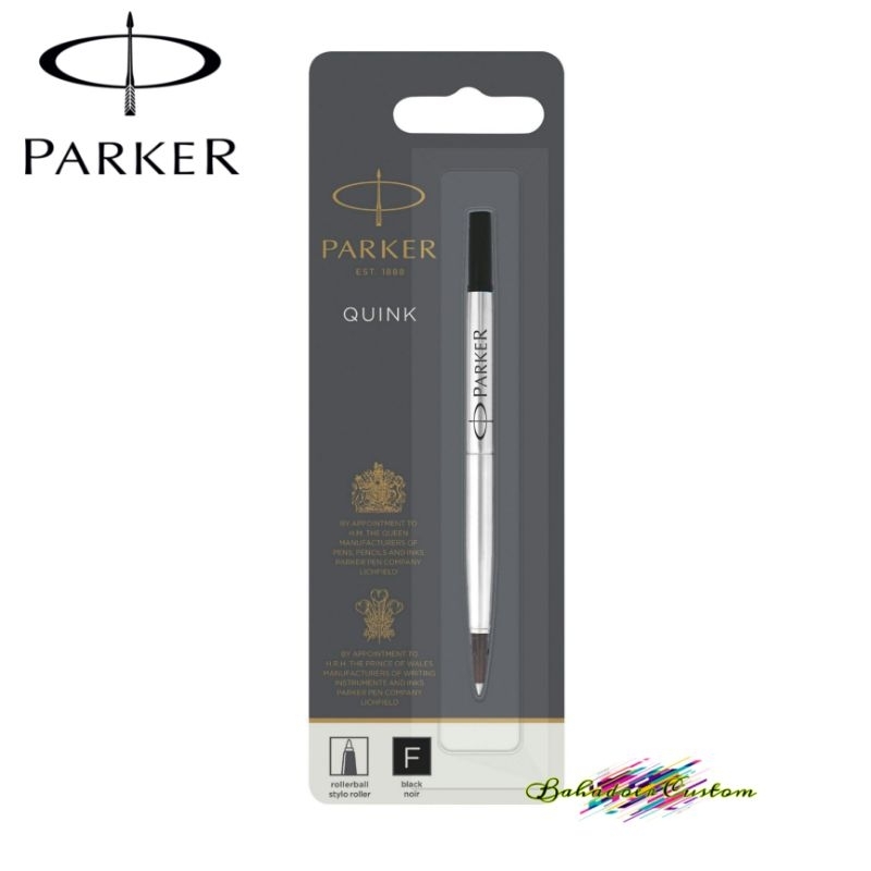 

REFILL ISI ULANG TINTA ORIGINAL PULPEN PARKER ROLLER BALL PEN BLACK INK