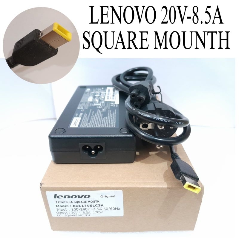 ADAPTOR LENOVO 20V-8.5A DC USB ORIGINAL