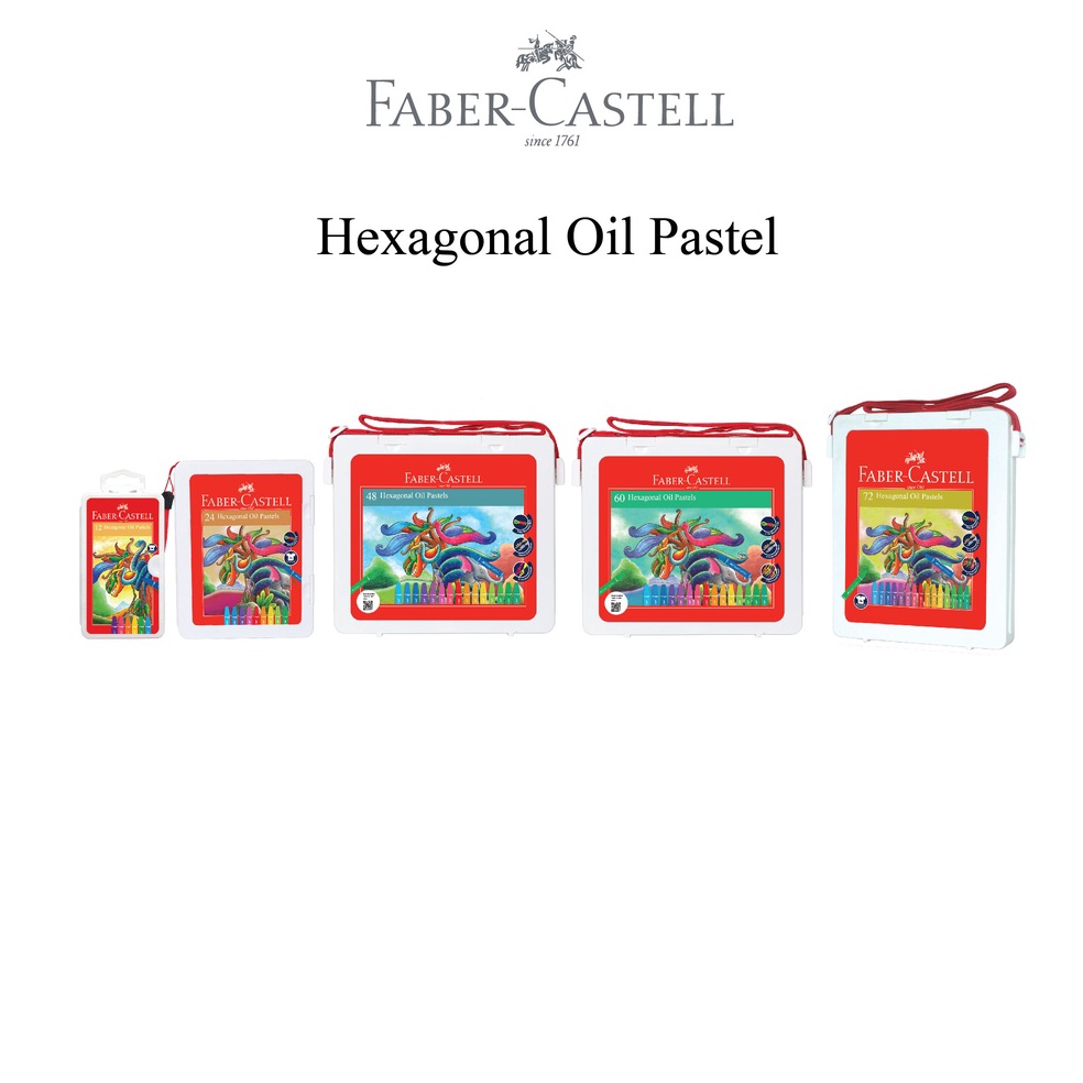 

KODE A65G FaberCastell Hexagonal Oil Pastell