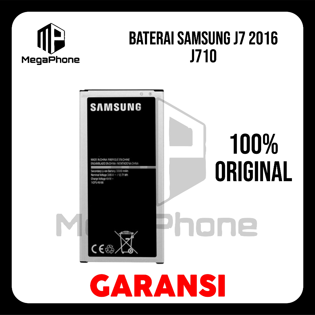 BATERAI SAMSUNG J7 2016/ J710 ORIGINAL