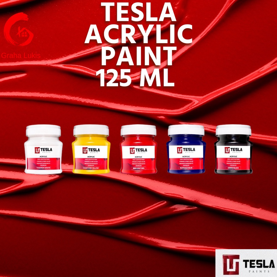 

KODE C24Q Tesla Paints Acrylic Paints Cat Akrilik 125ml SATUAN