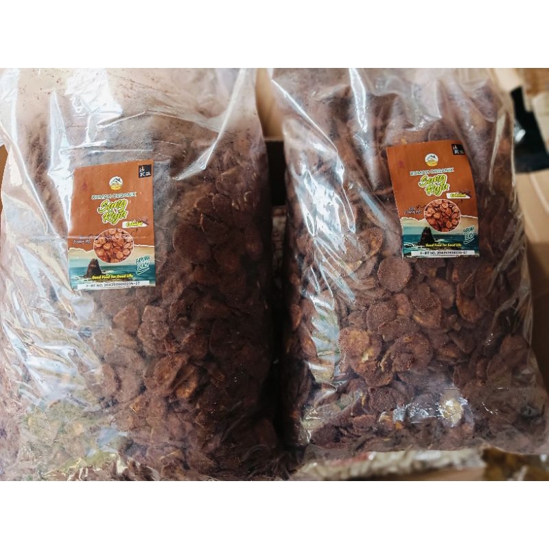 

Keripik pisang aneka rasa 1ball