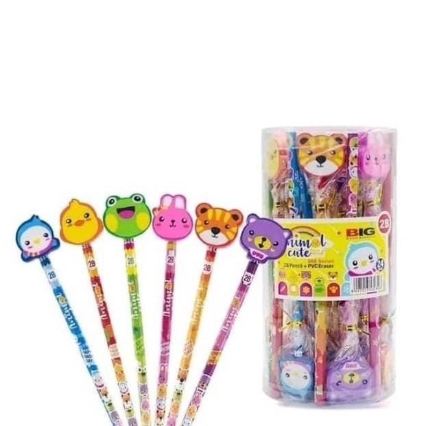 

KODE I96R PensilPenghapus Big 888 Isi 24 PerPack