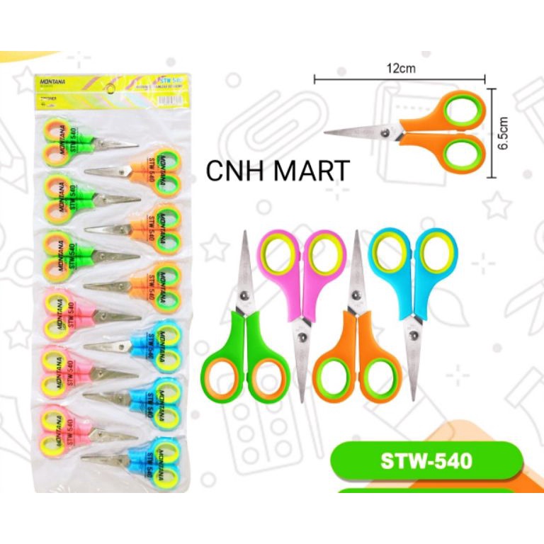 

KODE P9G Gunting STW 54 Montana 12 pcs