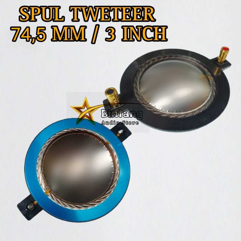 SPUL / SEPUL / SPOOL Tweeter / Spul Twiter Driver 74,4 3'' Titanium Original