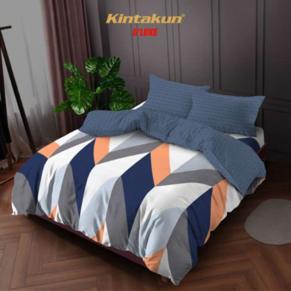 / 160x200 Diskon Flat Aesthetic Set Amina Bedcover Kintakun 180x200 - Dluxe Promo 160x200