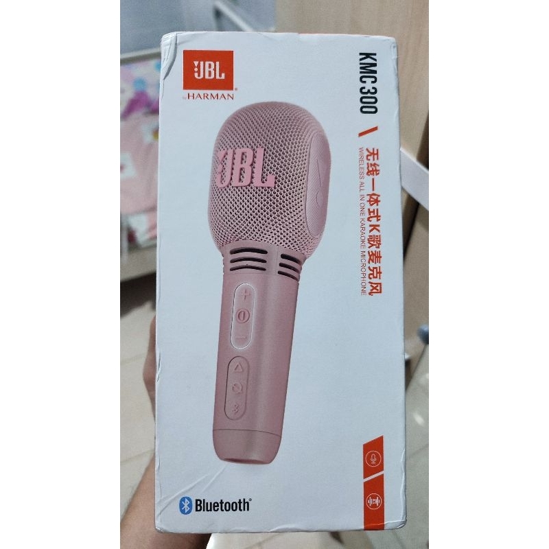MICROFON BLIETOOTH PORTABLE JBL KMC 300 BARU FULLSET / NO MINES / SPEAKER / MURAH MERIAH