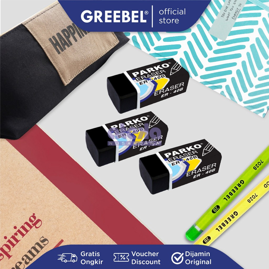 

GREEBEL ERASER ER 40B - Penghapus Karet