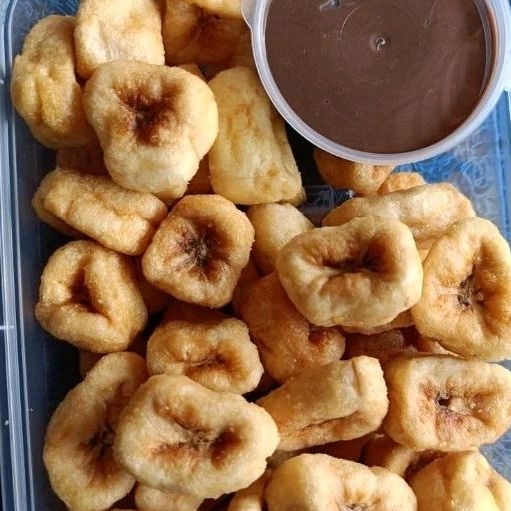 

pisang oven crispy 500gr free saos coklat gedhang gendhut