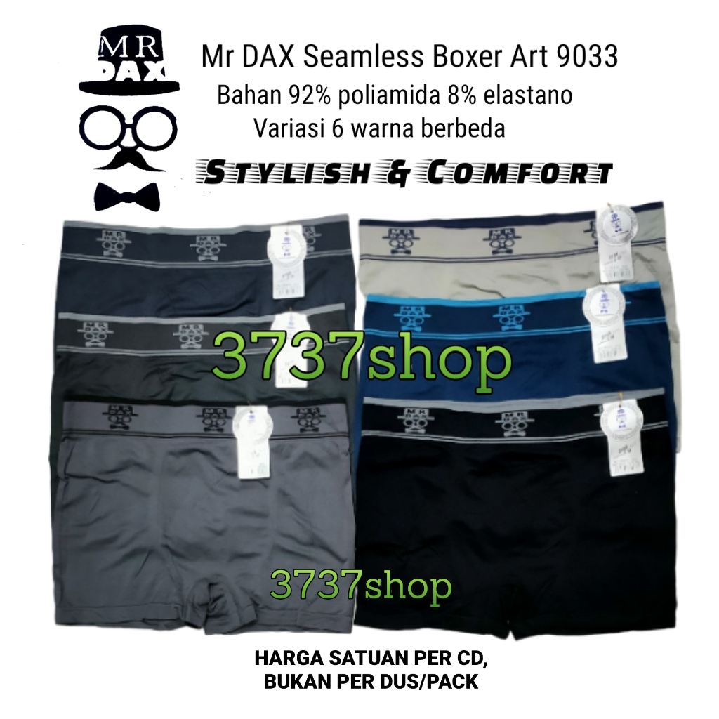 MR DAX / MrDax  - CD CELANA DALAM BOXER PRIA SEAMLESS EDITION