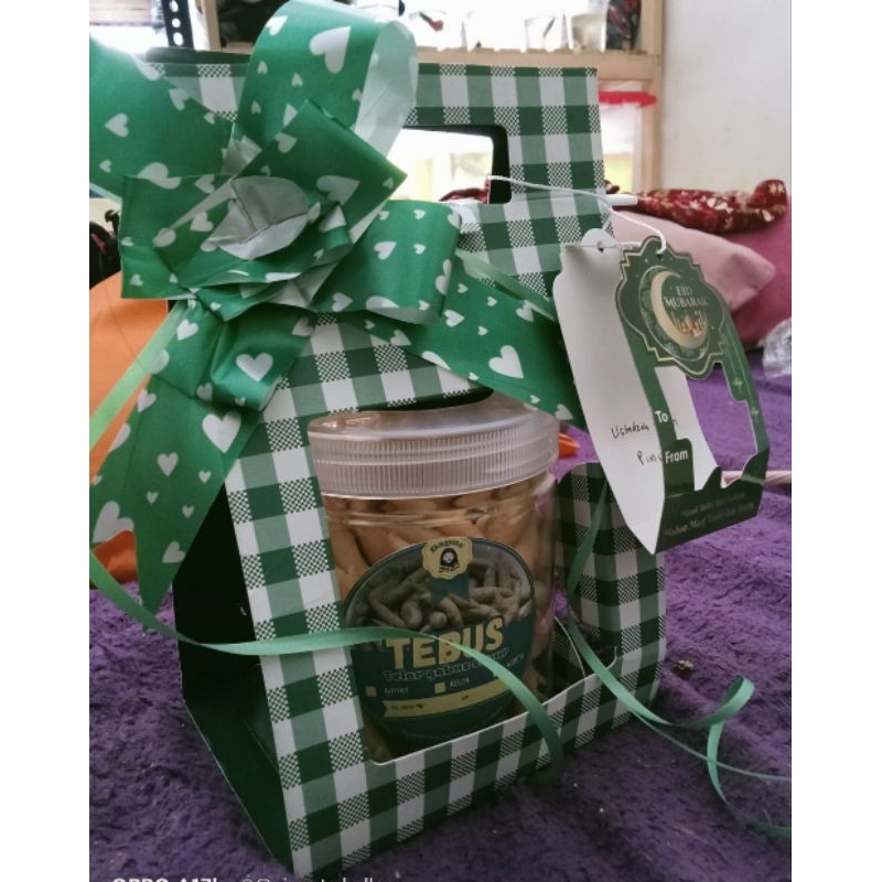 

TEBUS - Telur gabus sayur (bayam/wortel/kelor) premium homemade mini hampers