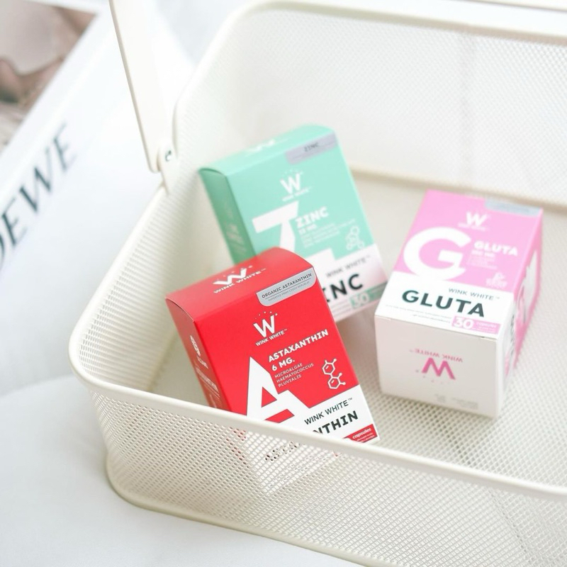 READY Wink White Gluta Zinc Astaxanthin pengganti gluta pancea original Thailand