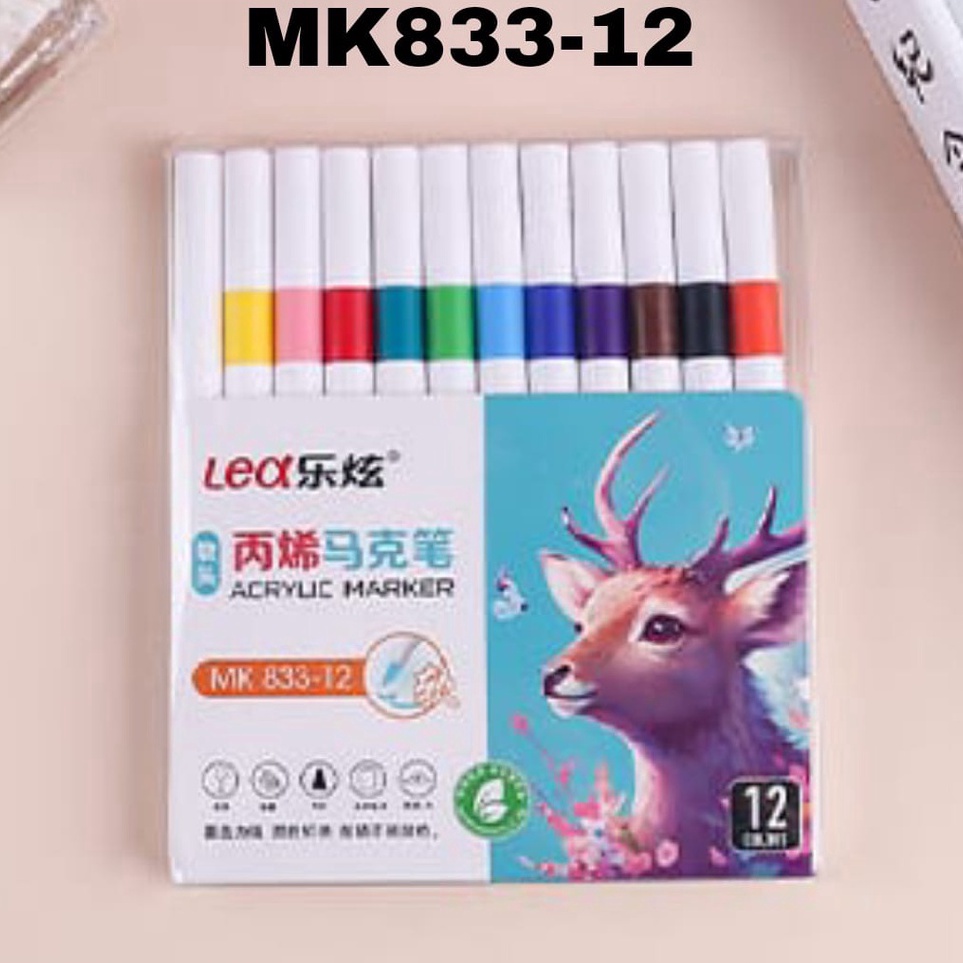 

SOS Spidol Warna Brush Tip MK83312Color MarkerBrush Pen