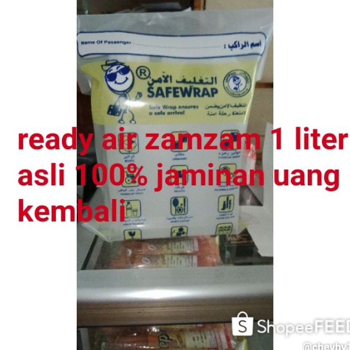 

Air zam zam 1 liter 1 asli