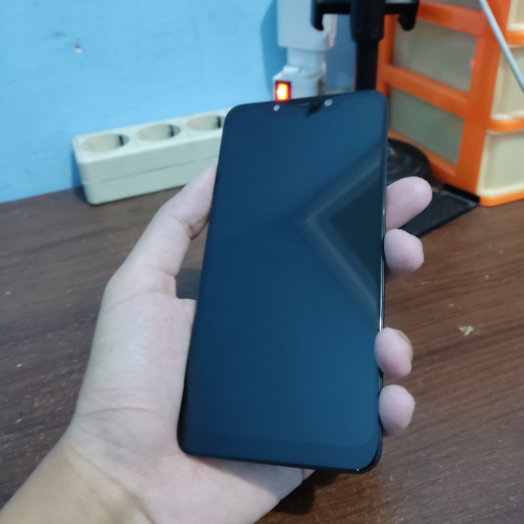 LCD FRAME POCOPHONE F1 ORIGINAL COPOTAN MINUS
