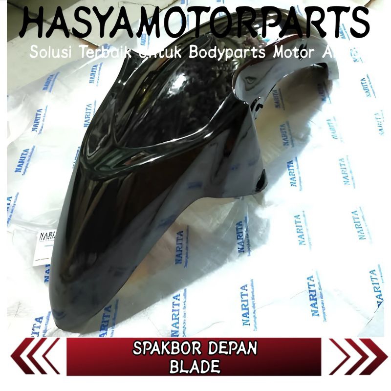 Spakbor Depan Blade 110 Lama KWB 2010-2012 Warna Hitam