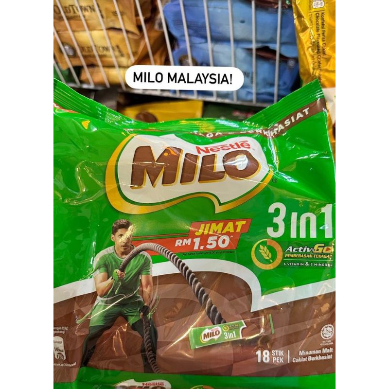 

Milo 3in1 asli Malaysia