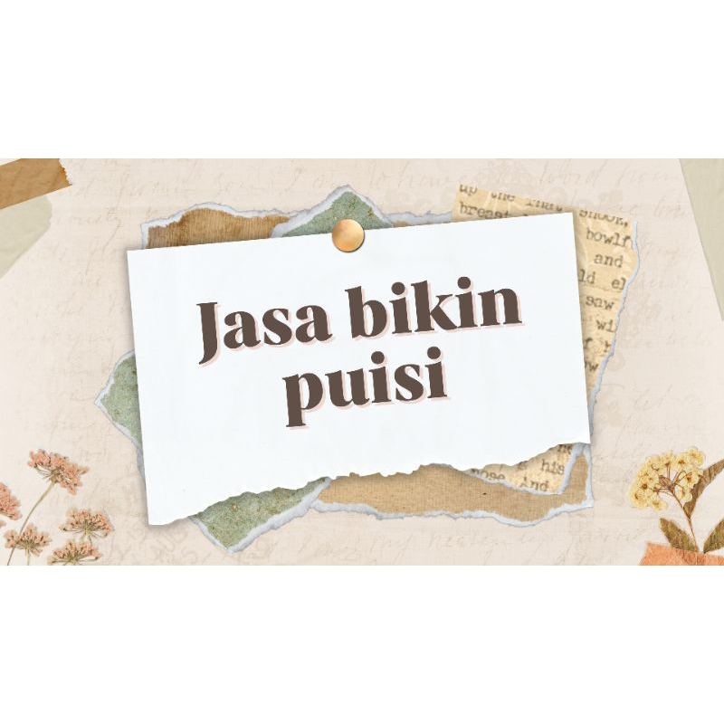 

Jasa membuat puisi, Joki Puisi, Jasa Bikin Puisi murah, Puisi, Jasa Puisi, Jasa pembuatan puisi murah, jasa bikin puisi