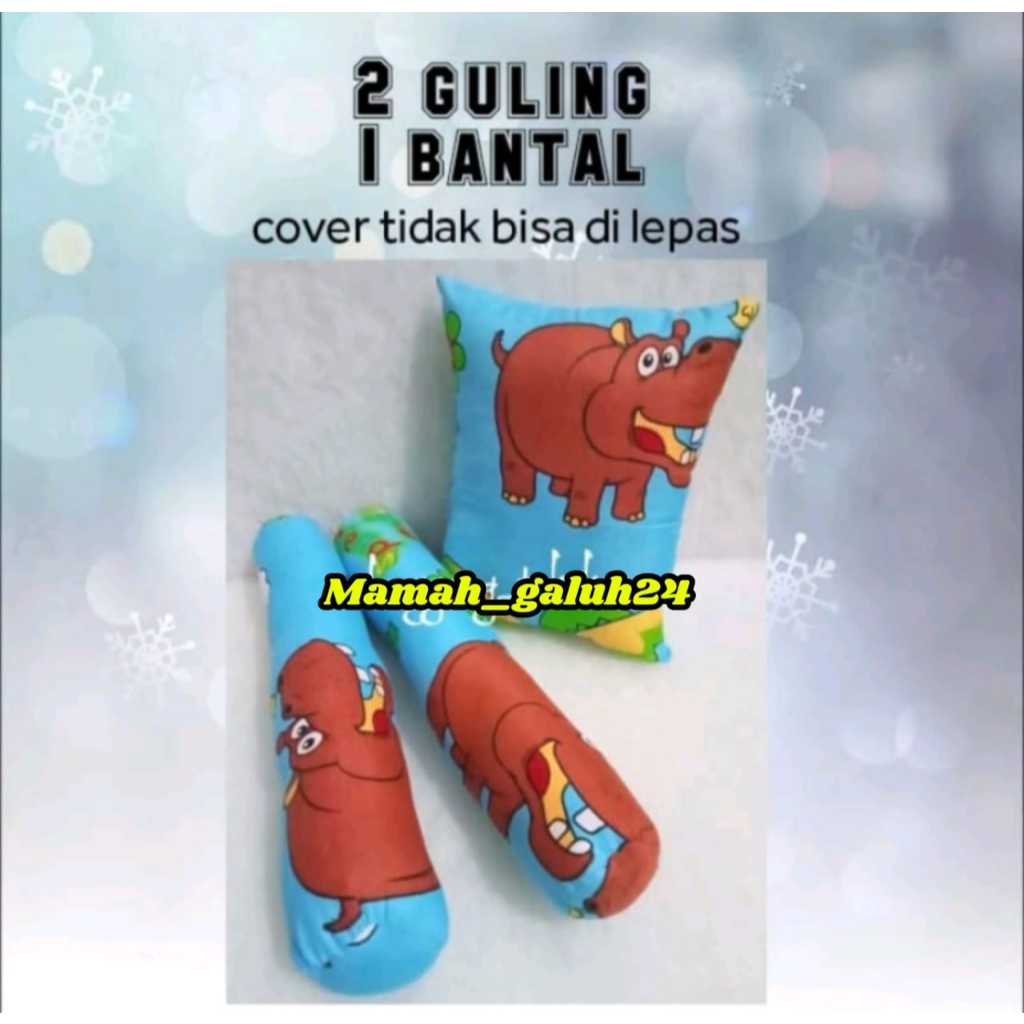 Bantal guling bayi karakter