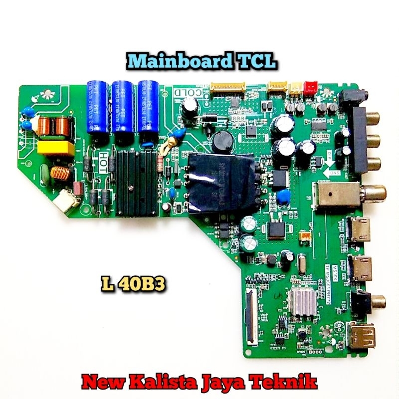 MAINBOARD TV TCL L40B3 ORIGINAL TP.MS3663.PB772 MB 40B3 MOTHERBOARD L40B3 MB TCL 40B3 MAINBOARD TCL 