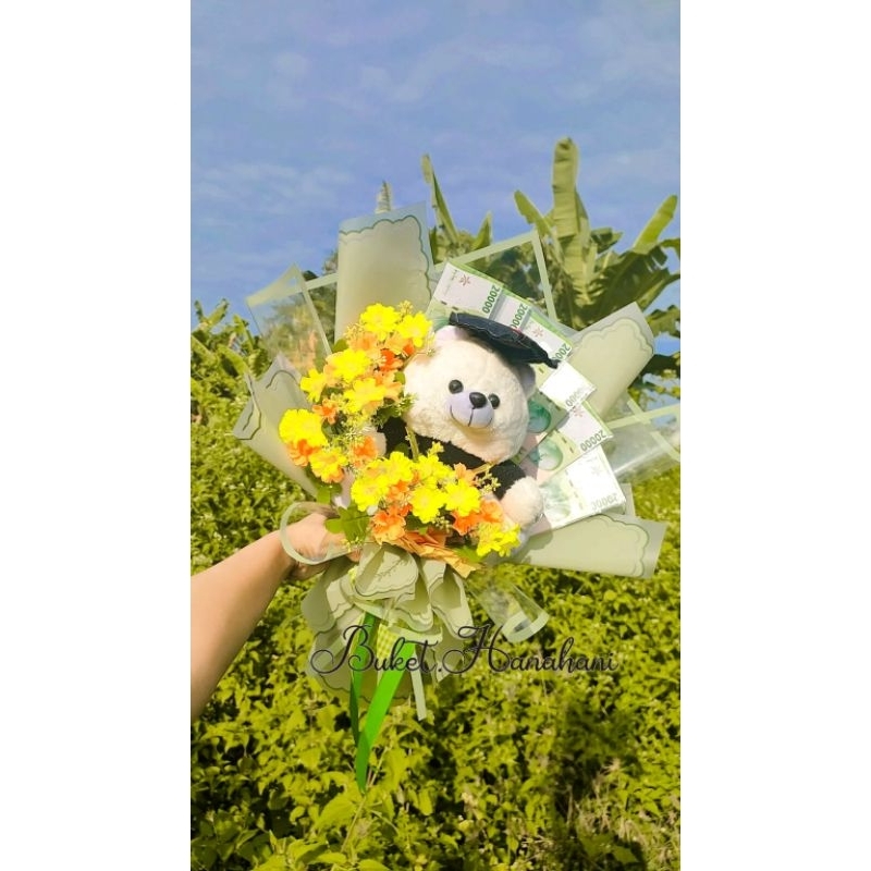 buket bunga, buket uang, buket wisuda, buket boneka, buket murah