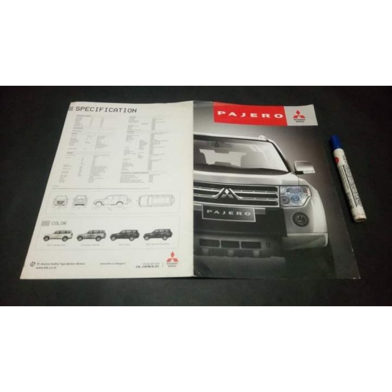 MITSUBISHI PAJERO ~ BROSUR