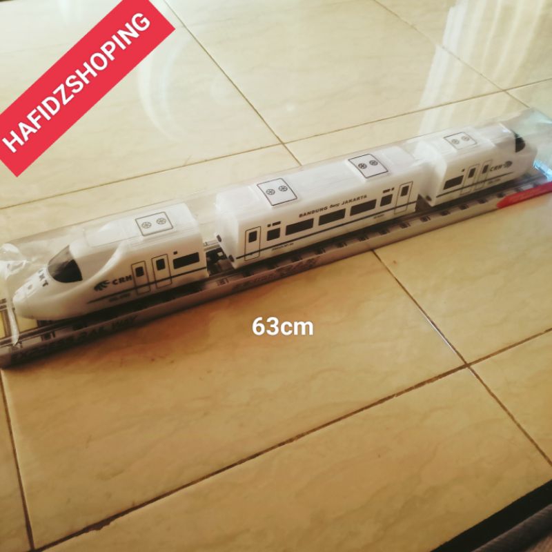 Mainan Kereta MRT LRT Besar Berjalan Dengan Lampu Dan Suara