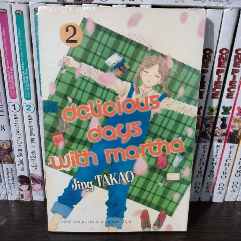 komik delicious days with martha vol 2 segel