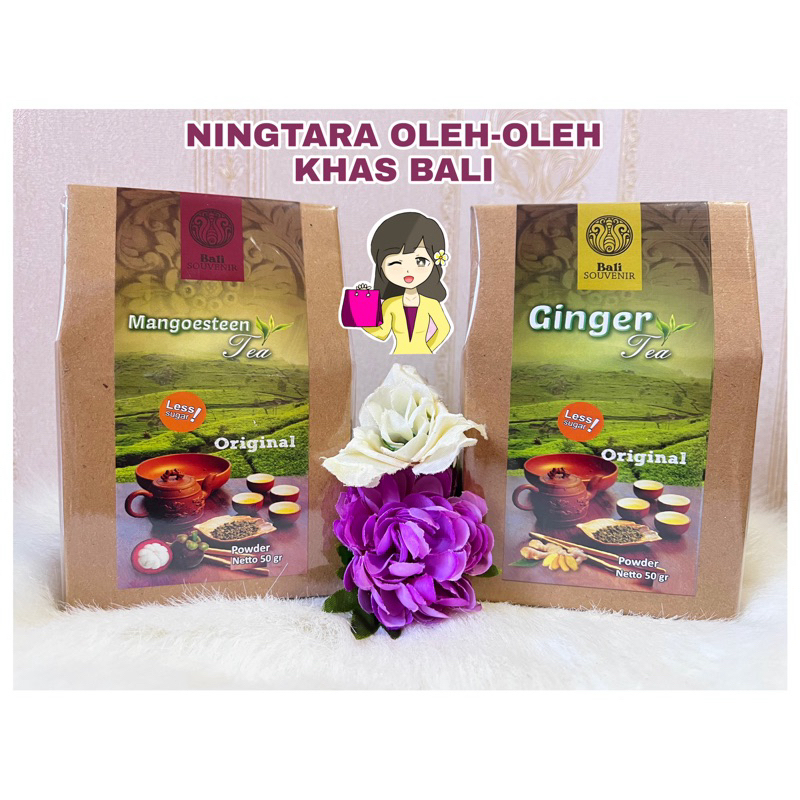 

GINGER & MANGOSTEEN TEA BALI SOUVENIR (TEH JAHE & MANGGIS)