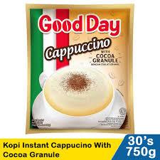 

Good Day Cappucino With Cocoa Granule 1renceng (10sachet @25gr)|Promo Murah