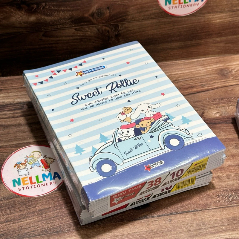 

MilL Buku Tulis Karakter Kuromi NEWSTAR 38 Lembar Isi 10 Pcs