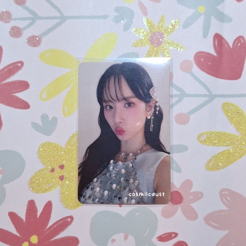 [cek deskripsi] wjsn seola sequence fancafe winner broadcast photocard pc
