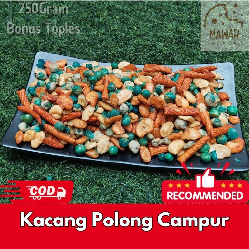 

Kacang Polong Campur 250g - Kacang Mix - Kacang Campur Kiloan Koro Polong