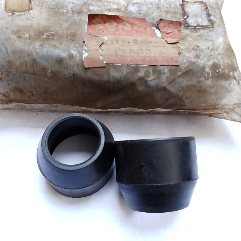 karet rubber set seal silahkan debu garpu depan shockbreaker Suzuki YZ125 MX100 MX175 DT100 DT125 DT